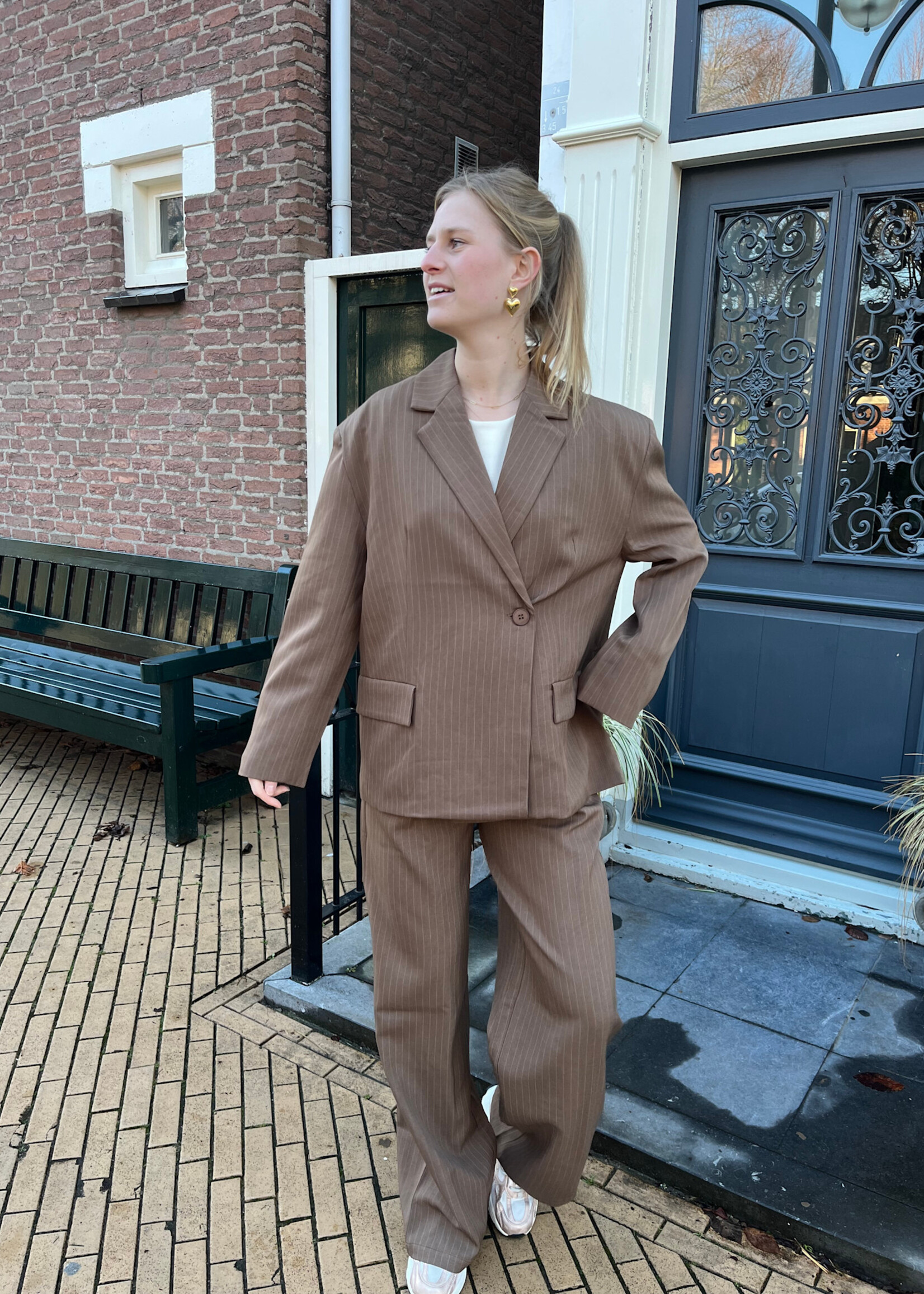 Flo Boutique Blazer Rachel Brown