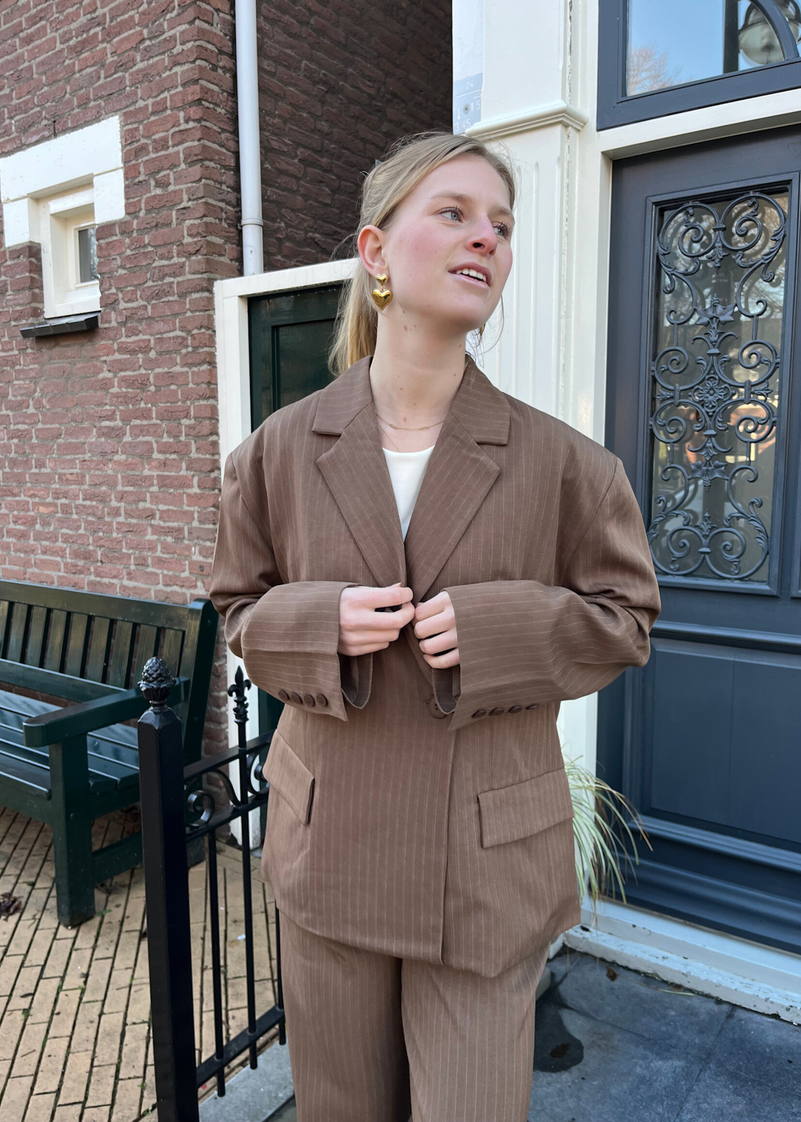 Flo Boutique Blazer Rachel Brown