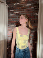 Flo Boutique Body Velite Studs Yellow