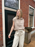 Flo Boutique Top Hanne Beige