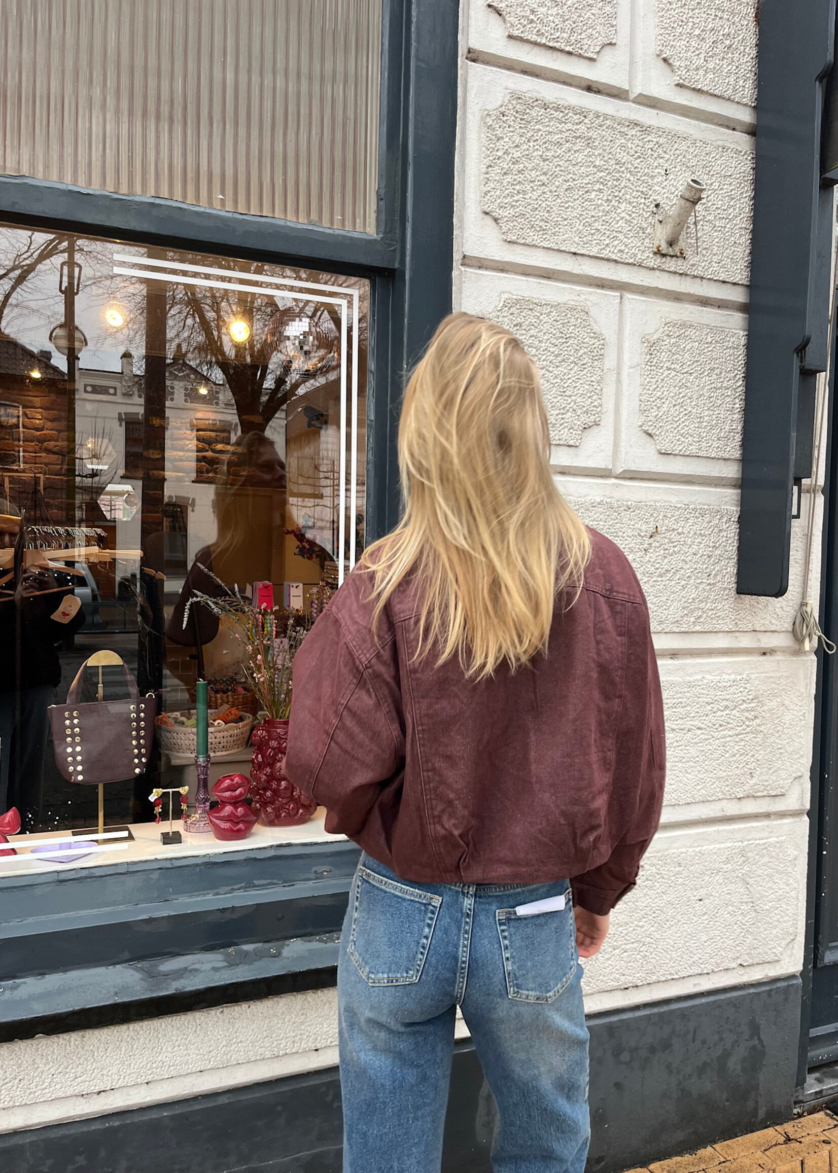 Flo Boutique Jasje Brynn Bordeaux