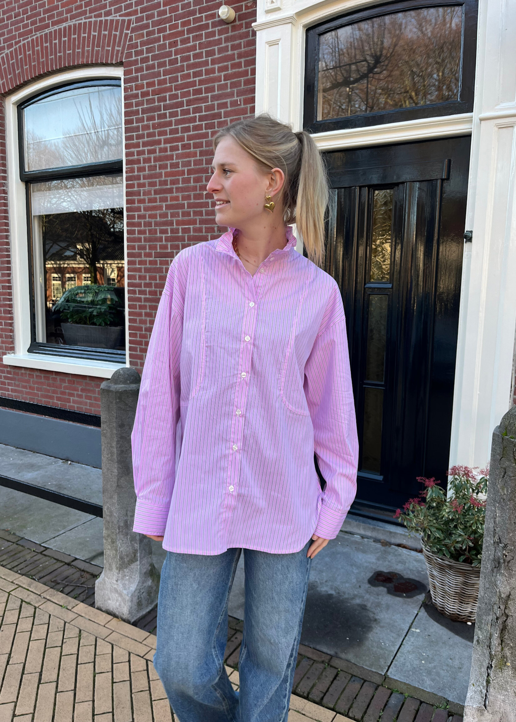 Flo Boutique Blouse Loren Pink