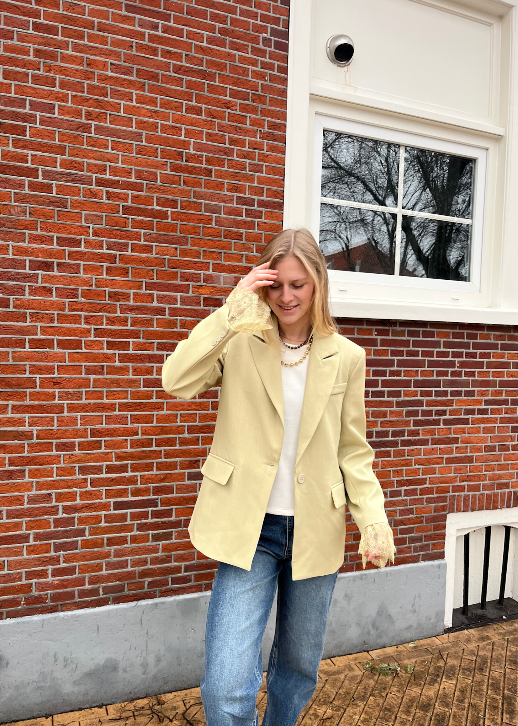 Flo Boutique Blazer Vivi Lime