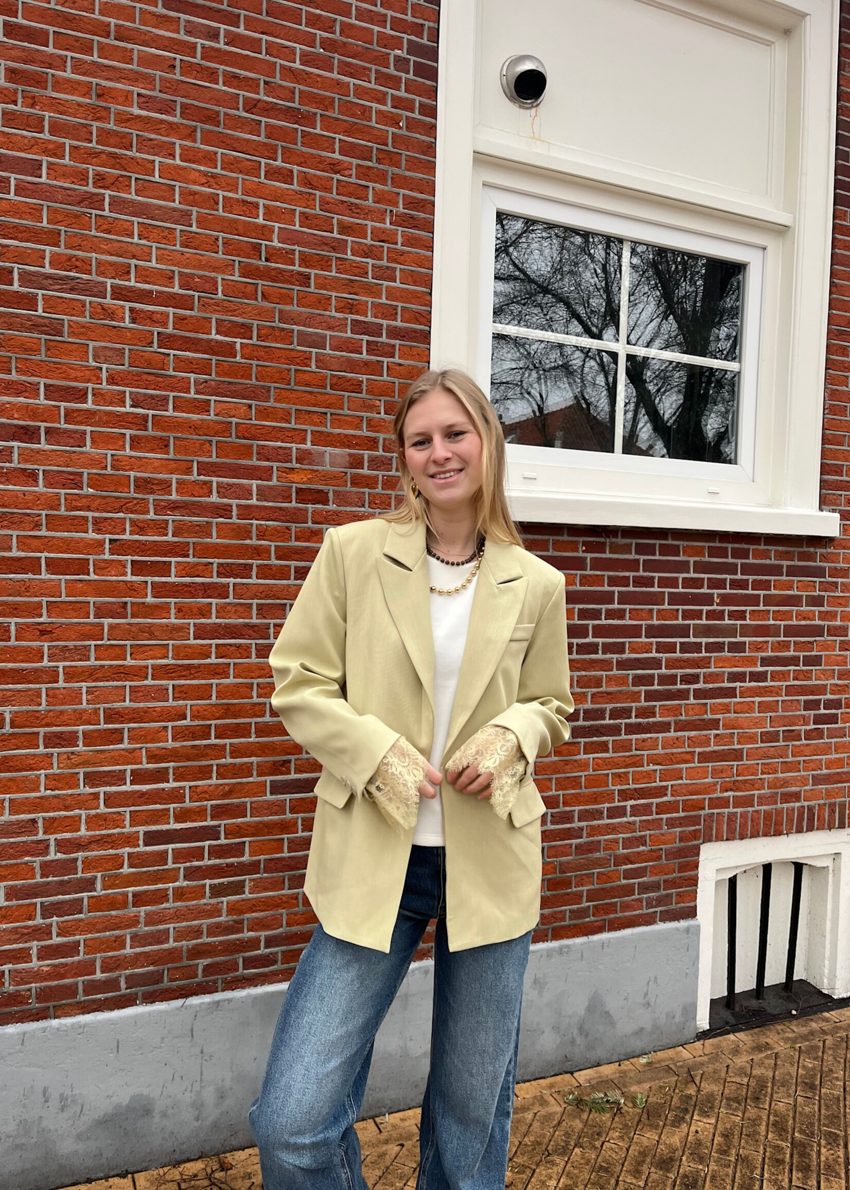 Flo Boutique Blazer Vivi Lime