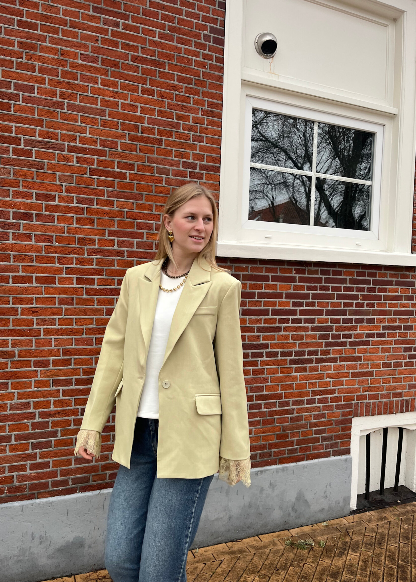 Flo Boutique Blazer Vivi Lime