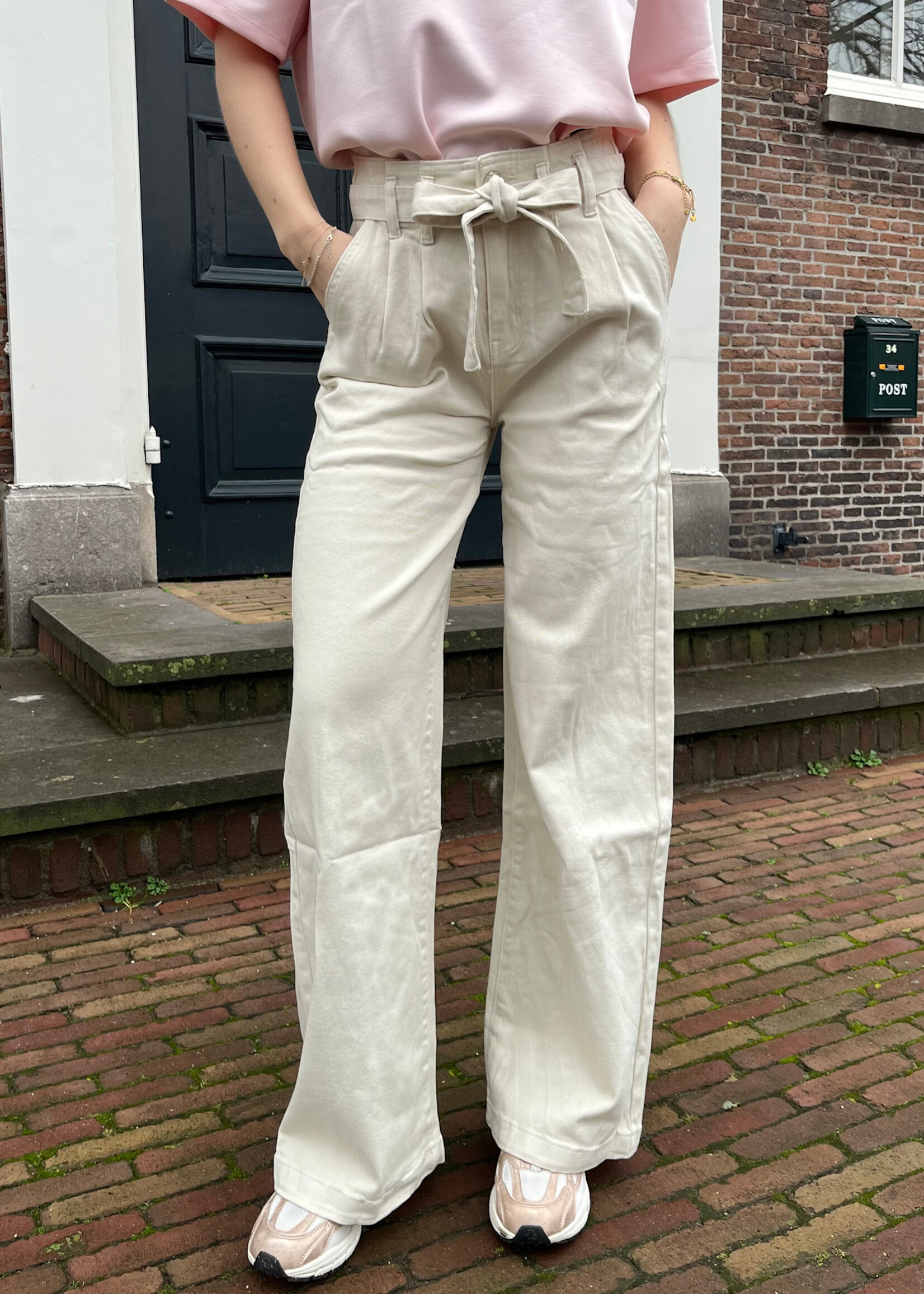 Flo Boutique Jeans Luna Beige