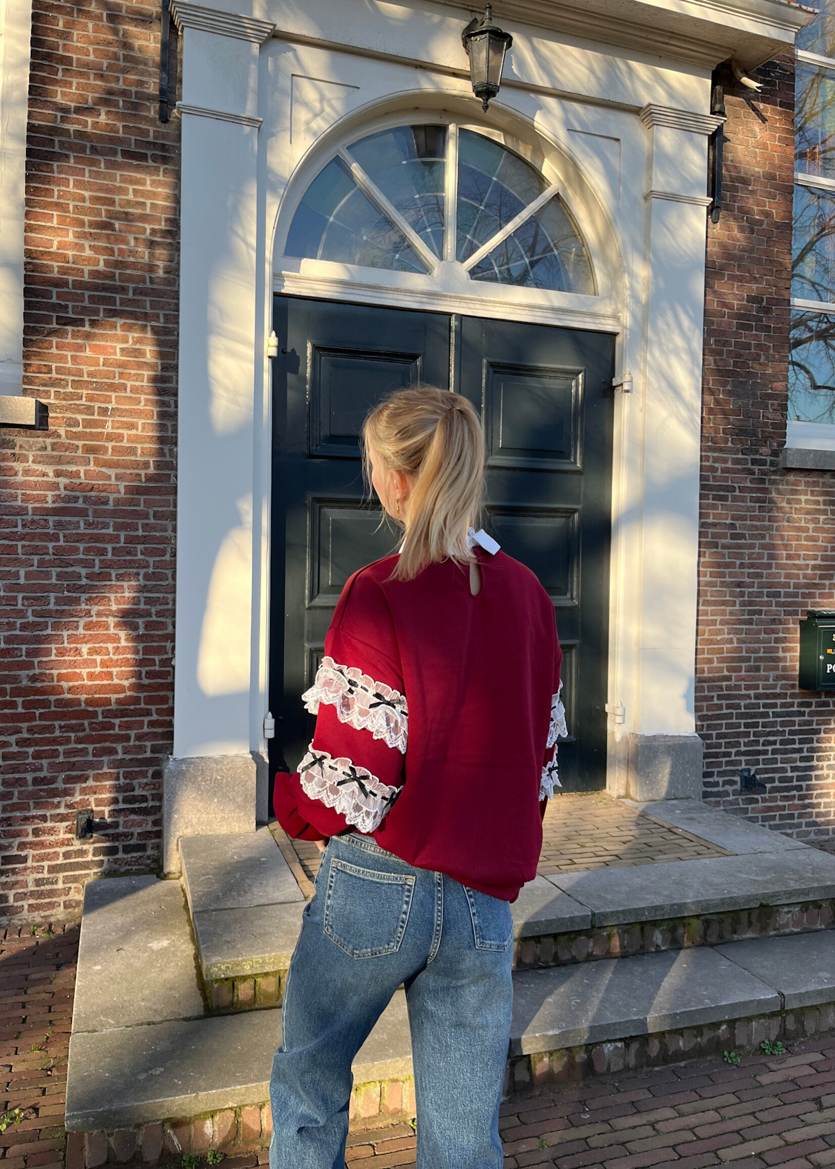 Flo Boutique Top Quinty Bordeaux