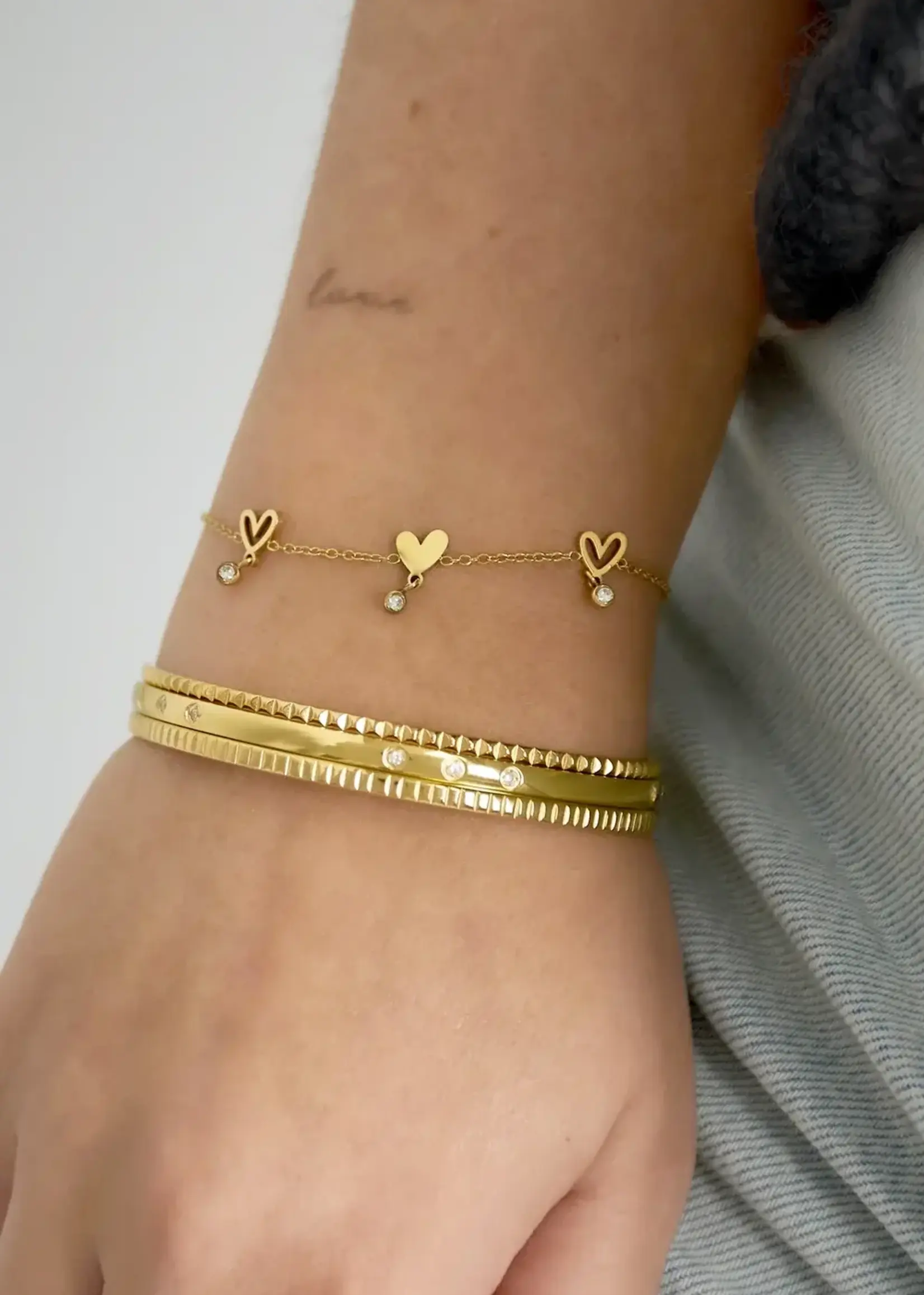 Flo Boutique Armband sparkling heart
