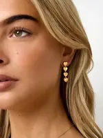 Flo Boutique Oorbellen Four Hearts