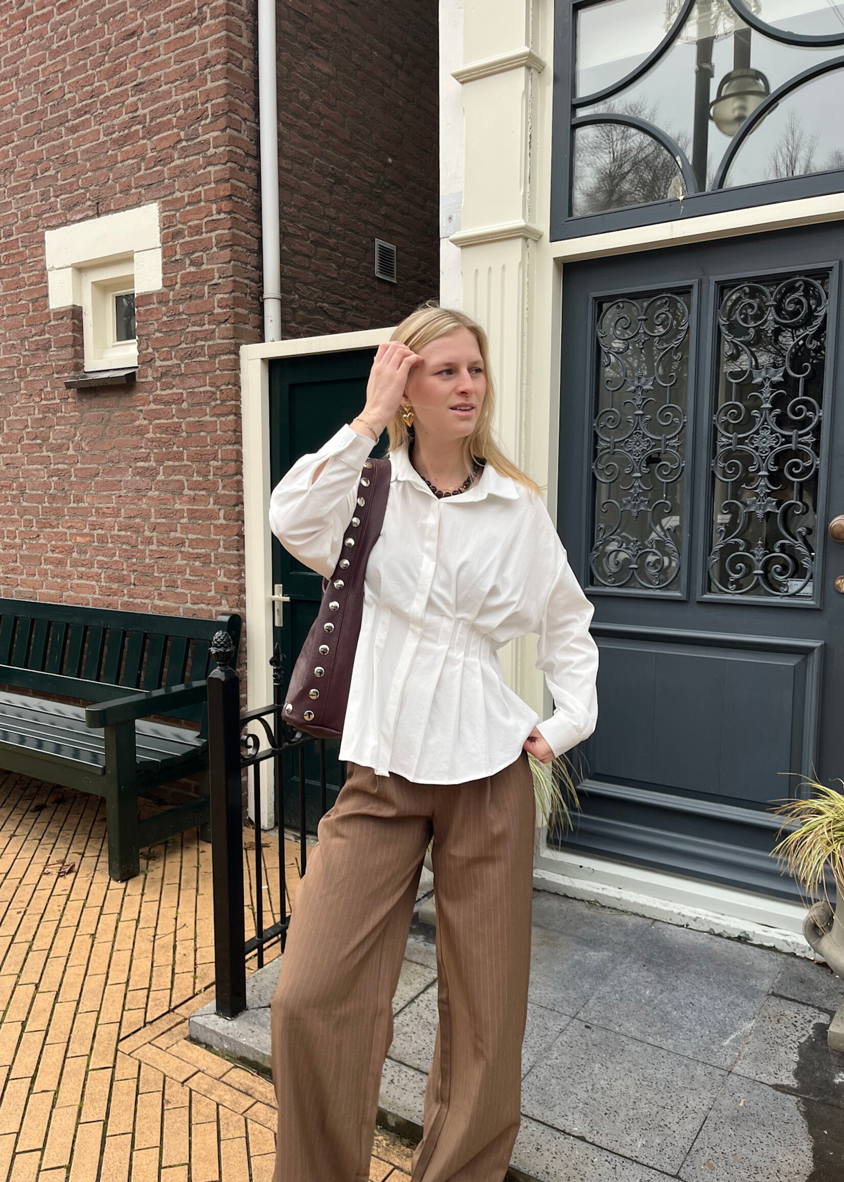 Flo Boutique Blouse Zus White