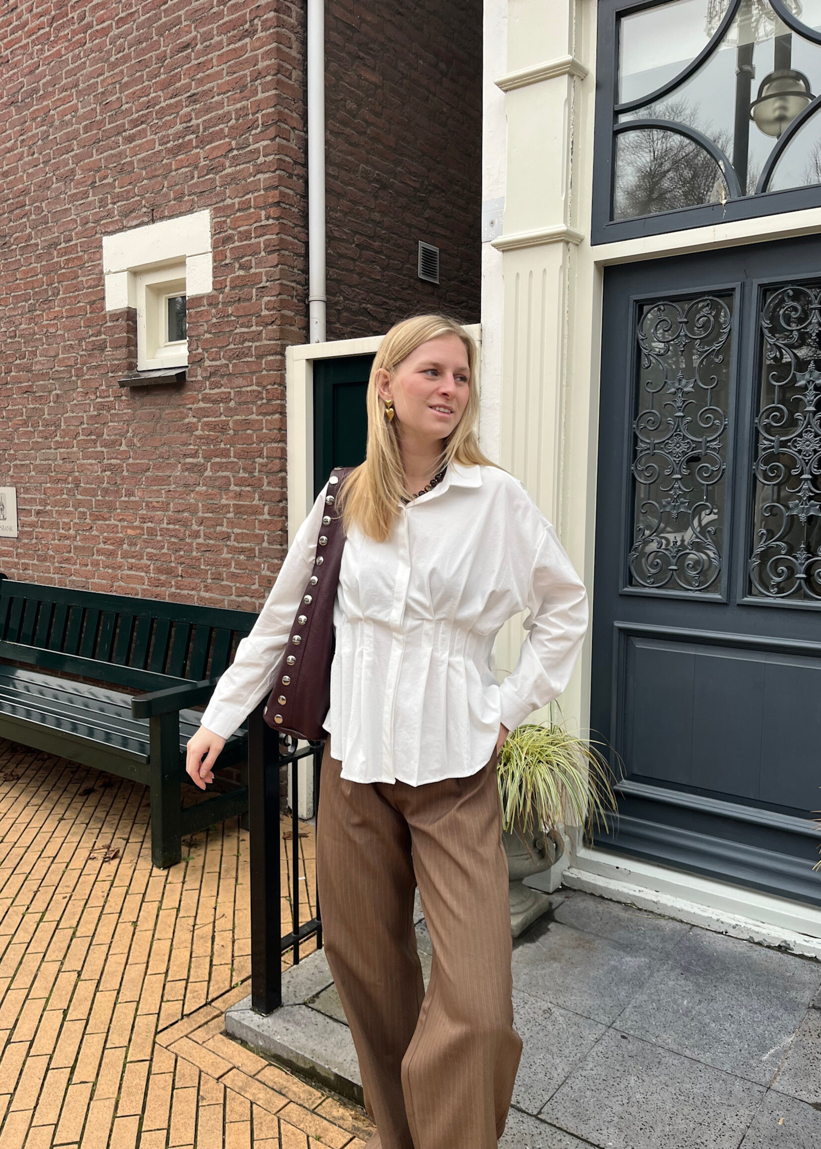 Flo Boutique Blouse Zus White