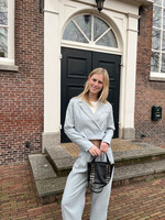 Flo Boutique Cropped Blazer Amy Blue