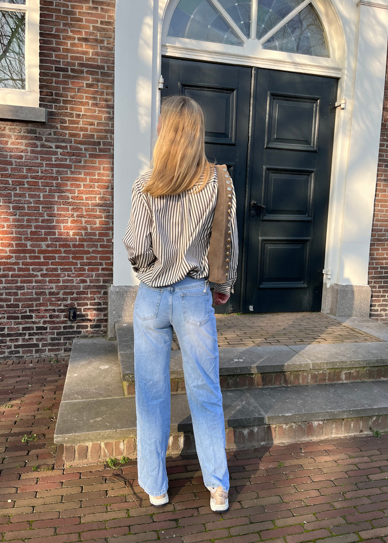 Flo Boutique Straight Leg Jeans Fleur Blue