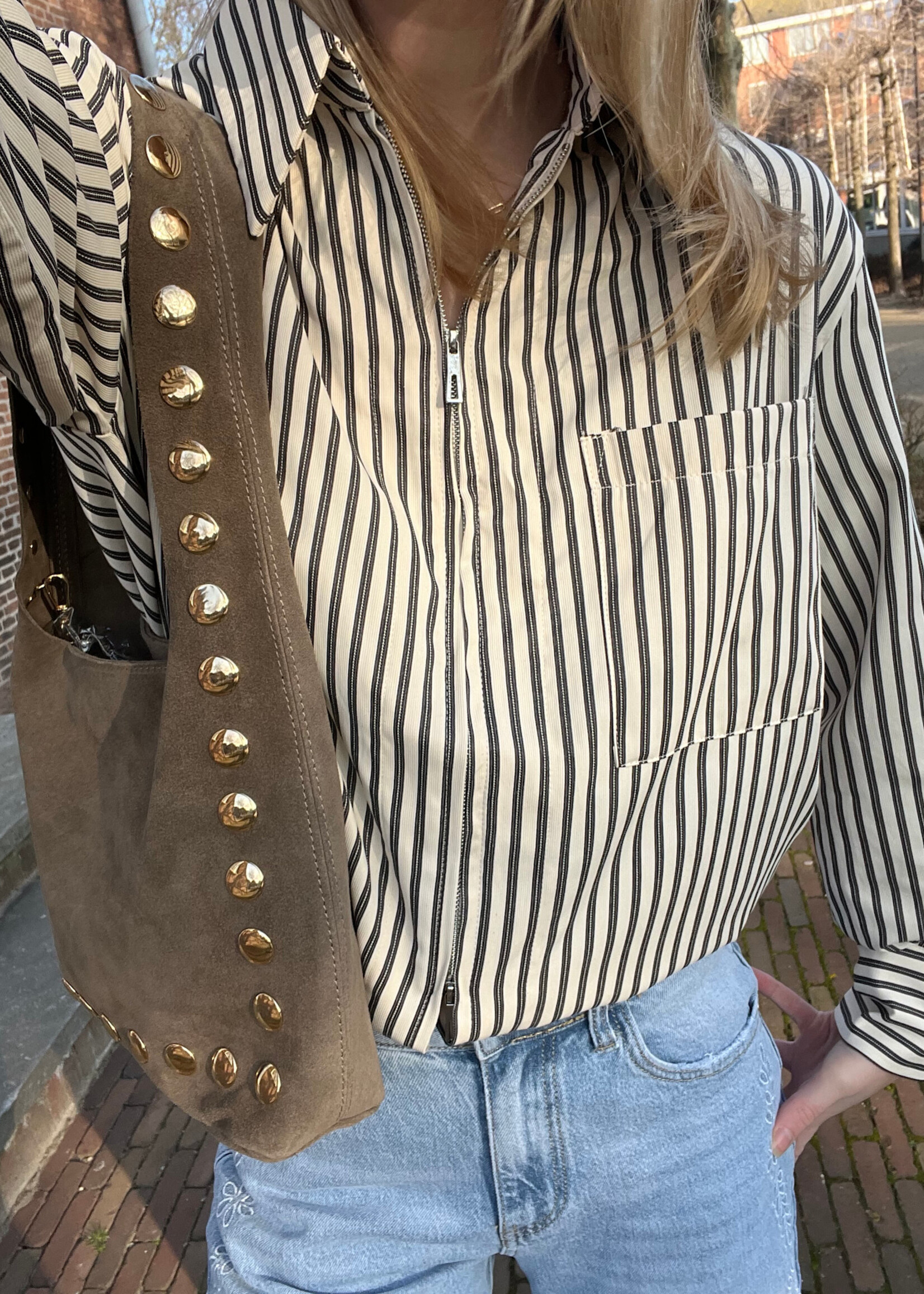 Flo Boutique Blouse Jouke Stripe