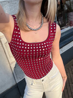 Flo Boutique Body Velite Studs Red