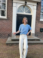 Flo Boutique Top Vikki Stripe Blue