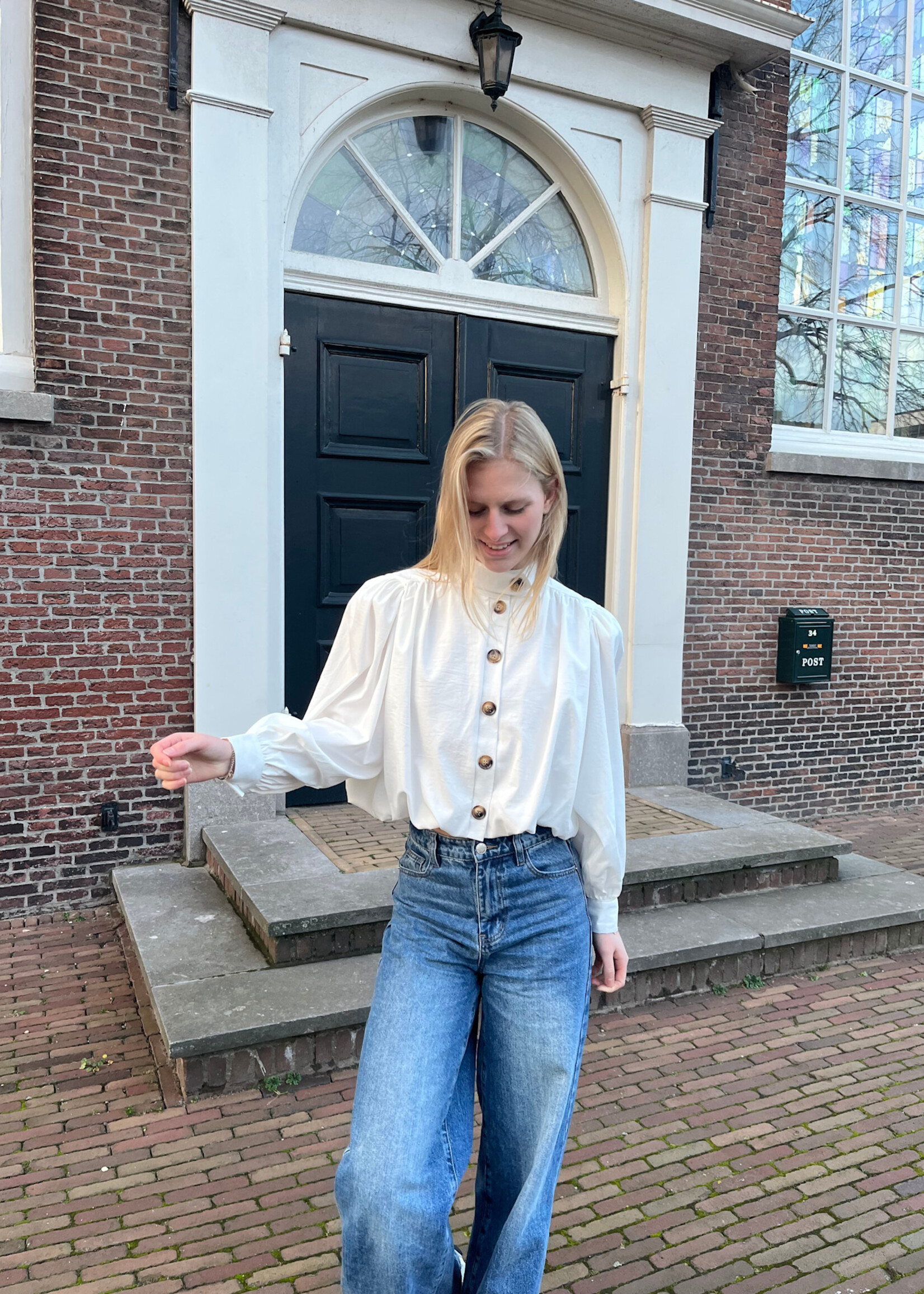 Flo Boutique Top Lizz White