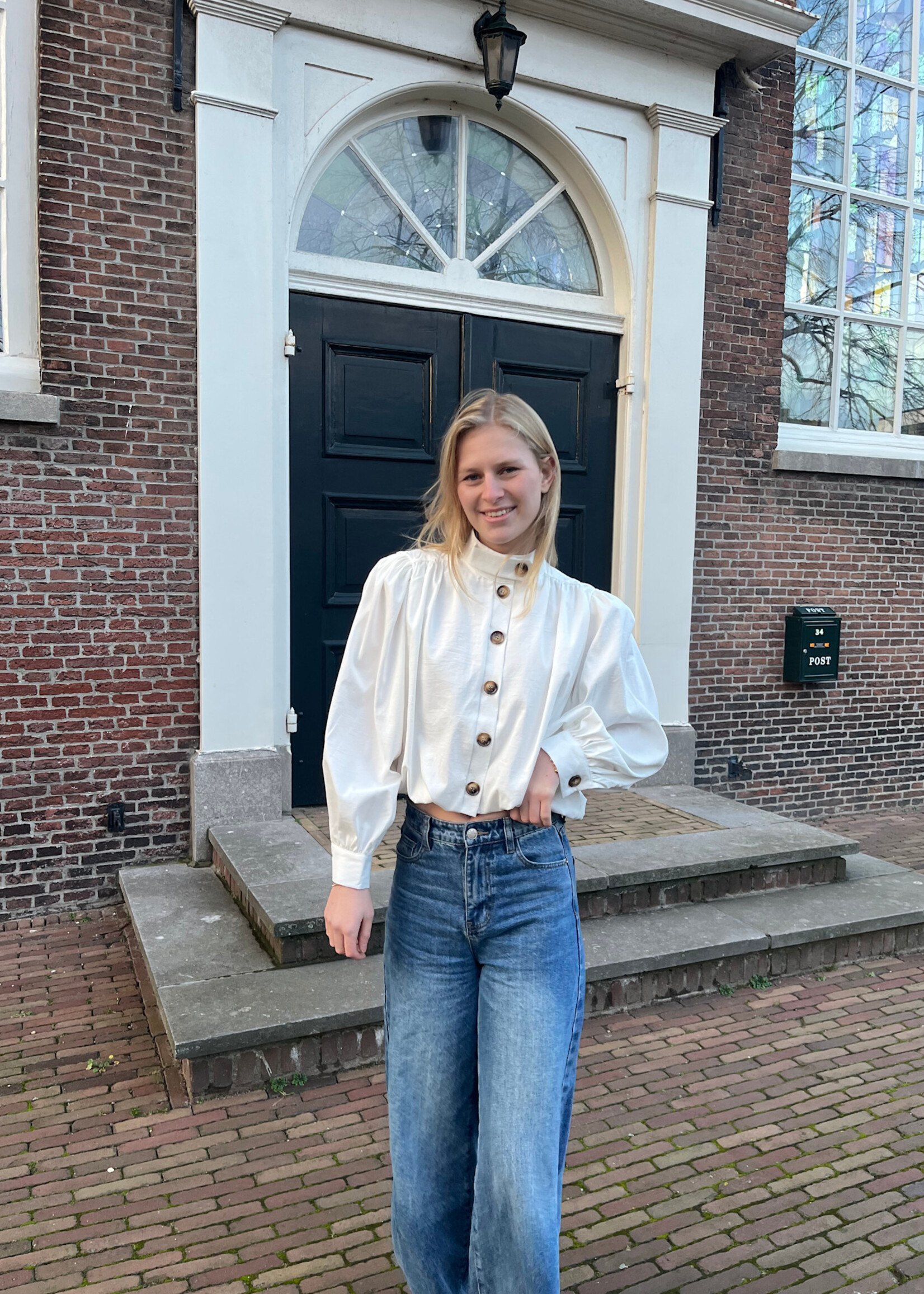 Flo Boutique Top Lizz White