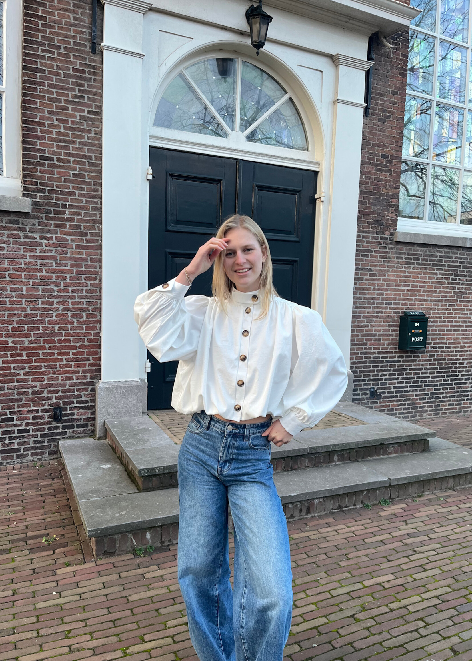 Flo Boutique Top Lizz White