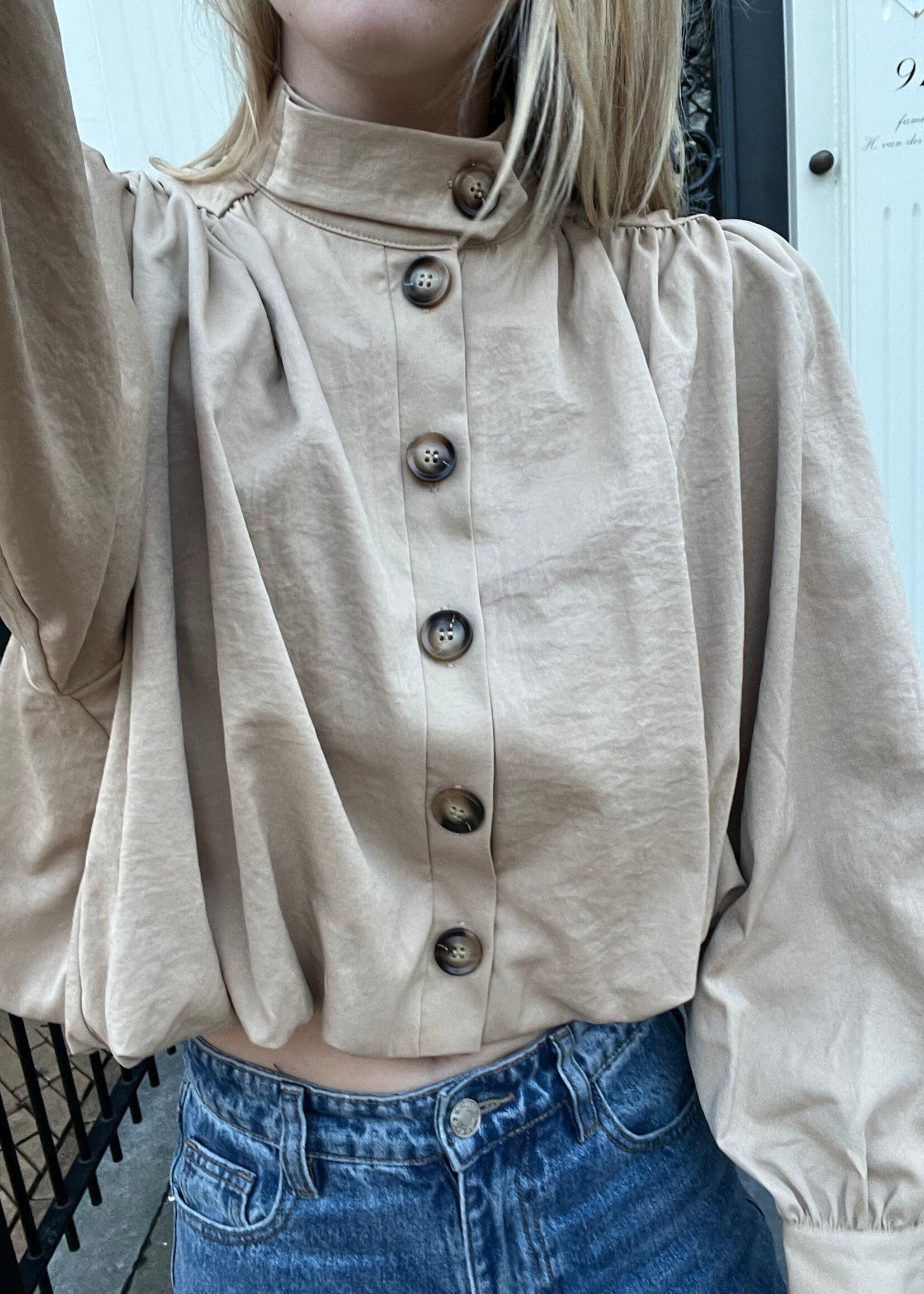 Flo Boutique Top Lizz Taupe