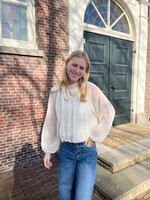 Flo Boutique Blouse Suze Beige