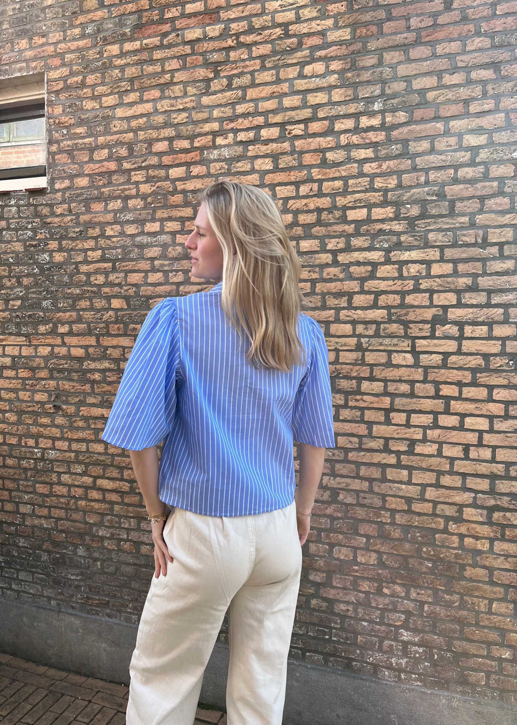 Flo Boutique Blouse Reva Blue