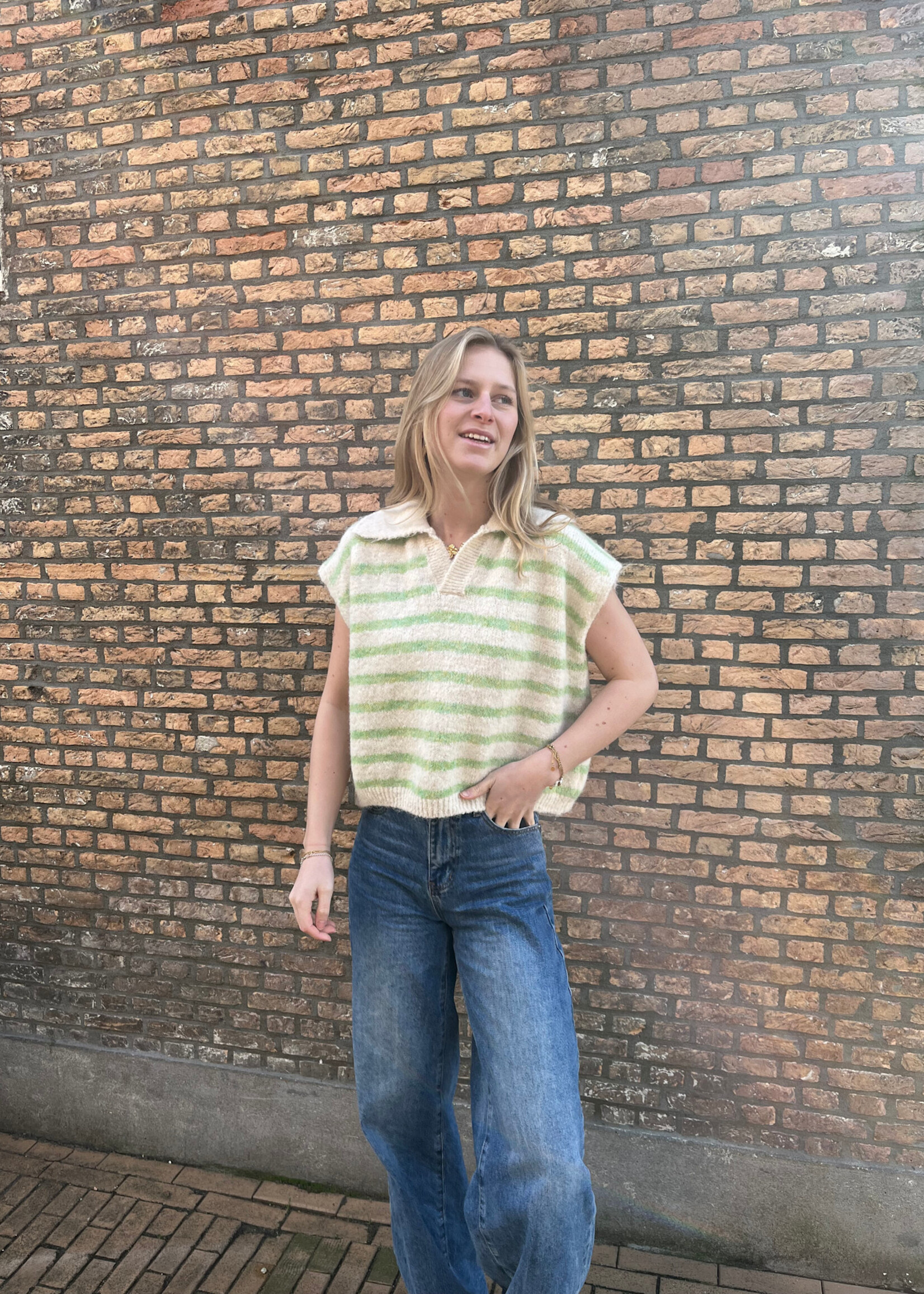 Flo Boutique Top Marie Green