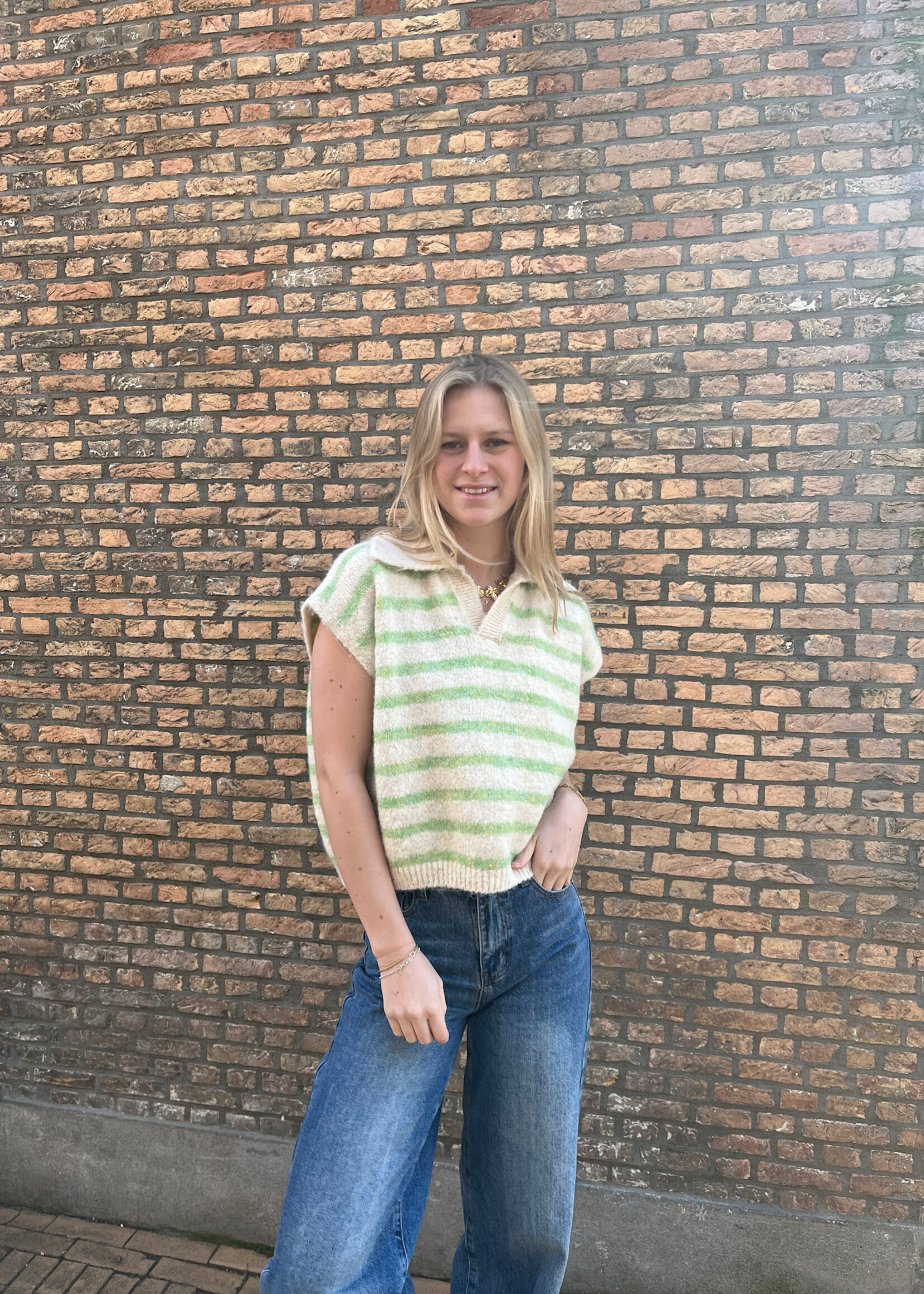 Flo Boutique Top Marie Green