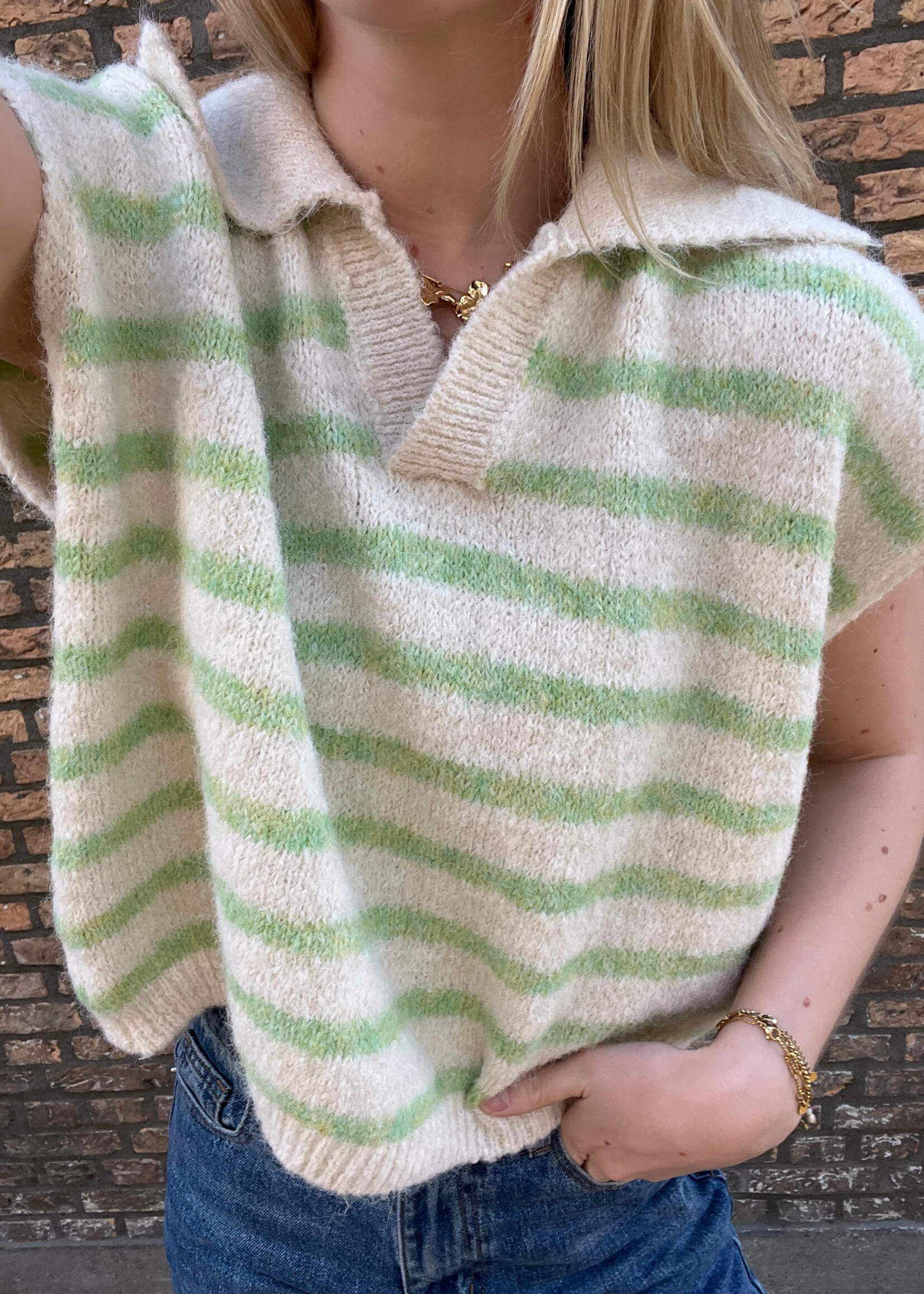 Flo Boutique Top Marie Green