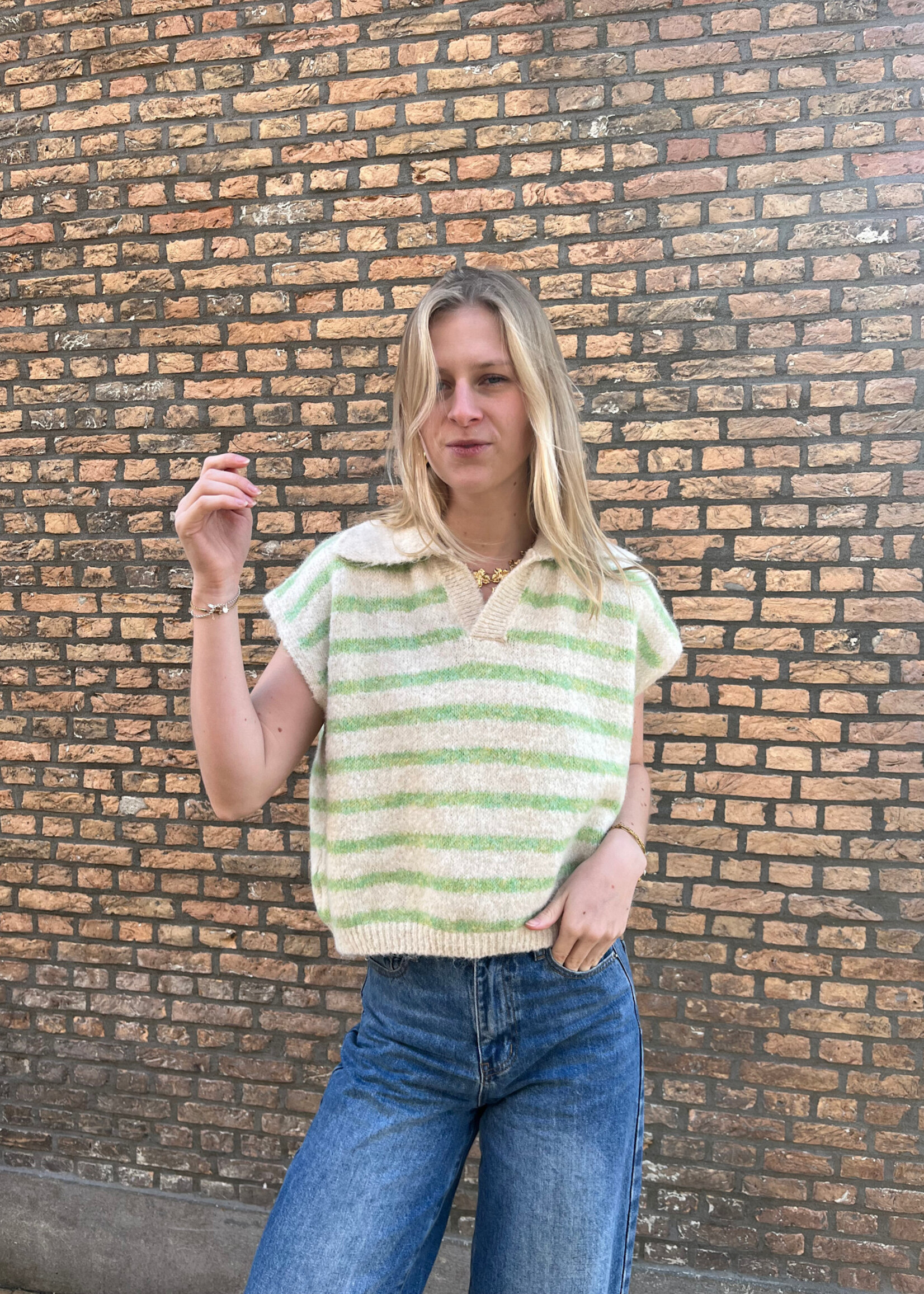 Flo Boutique Top Marie Green