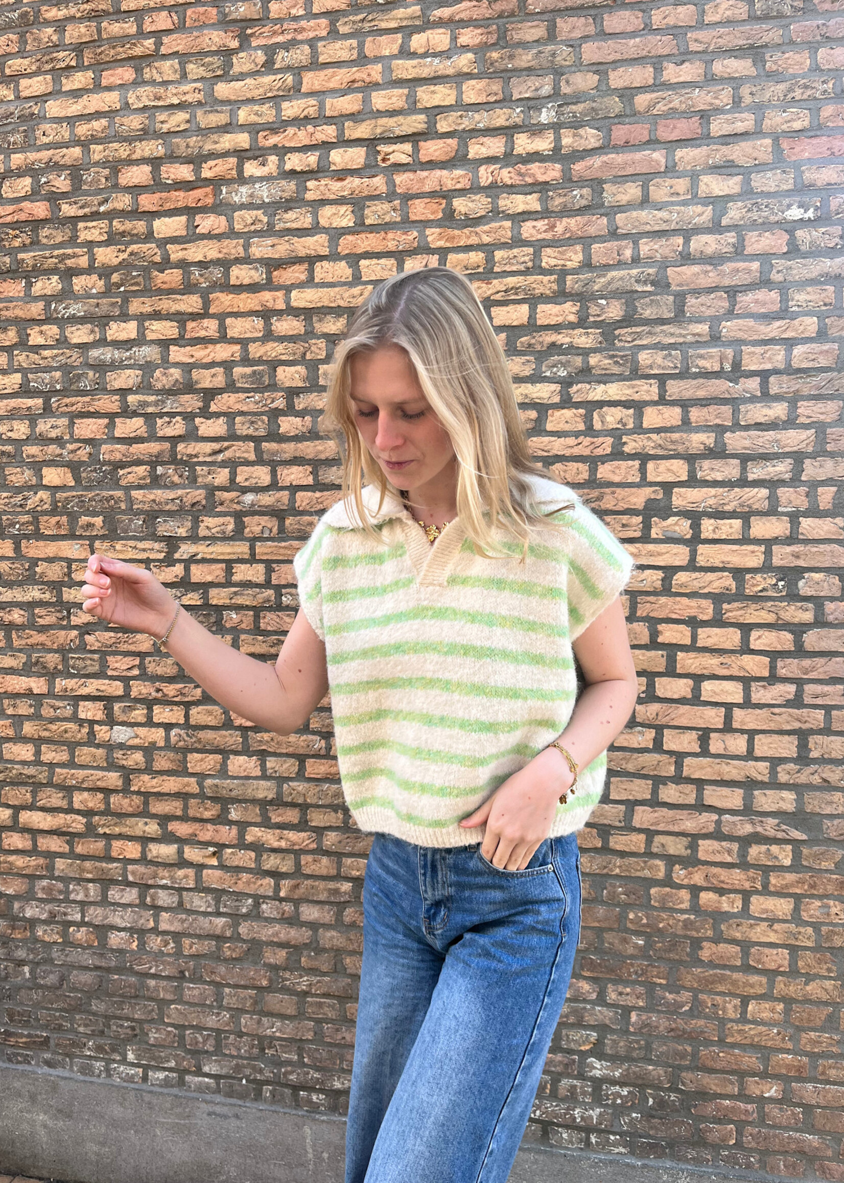 Flo Boutique Top Marie Green