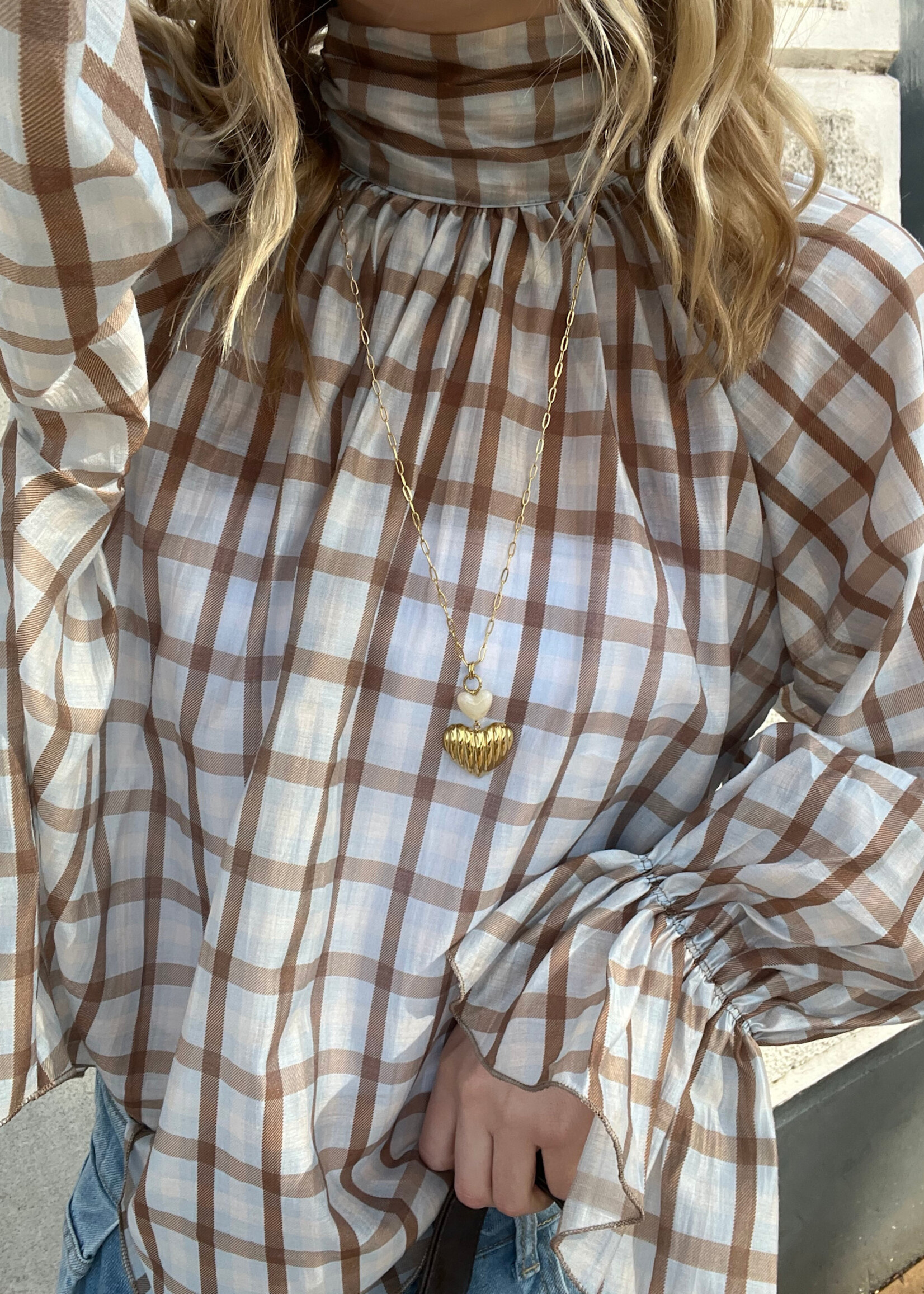 Flo Boutique Blouse Marley Ruit