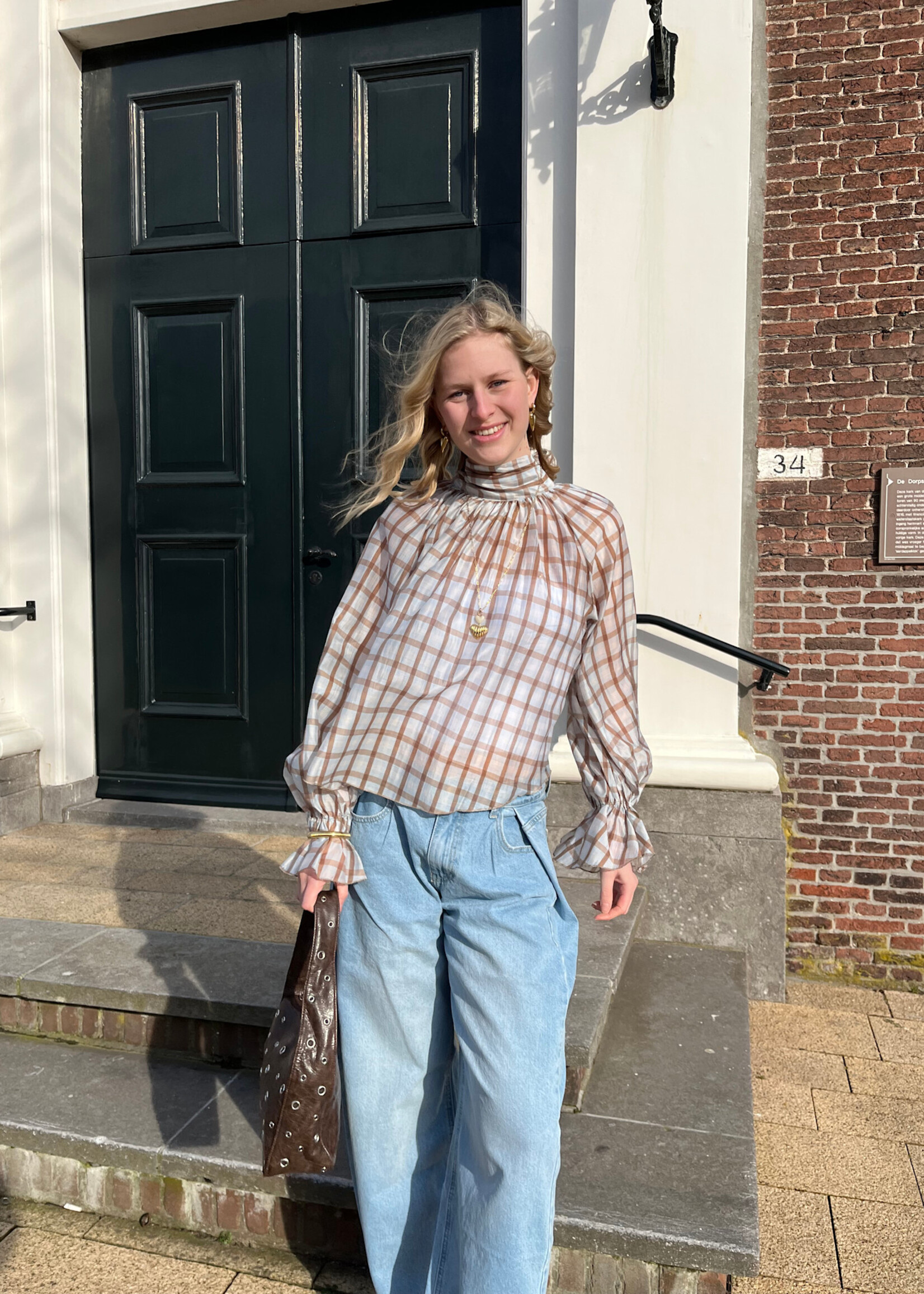 Flo Boutique Blouse Marley Ruit