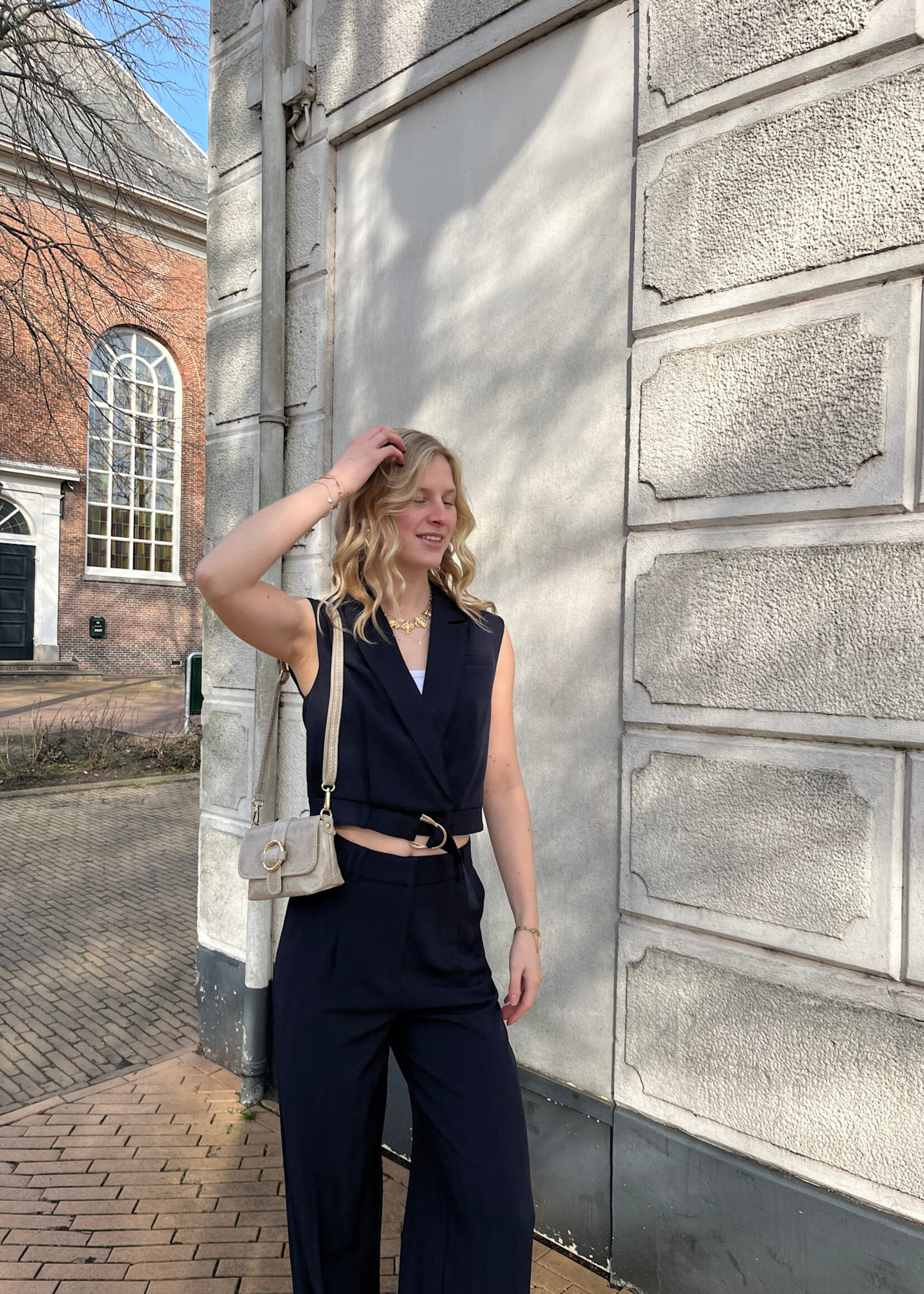 Flo Boutique Gilet Zaar Navy