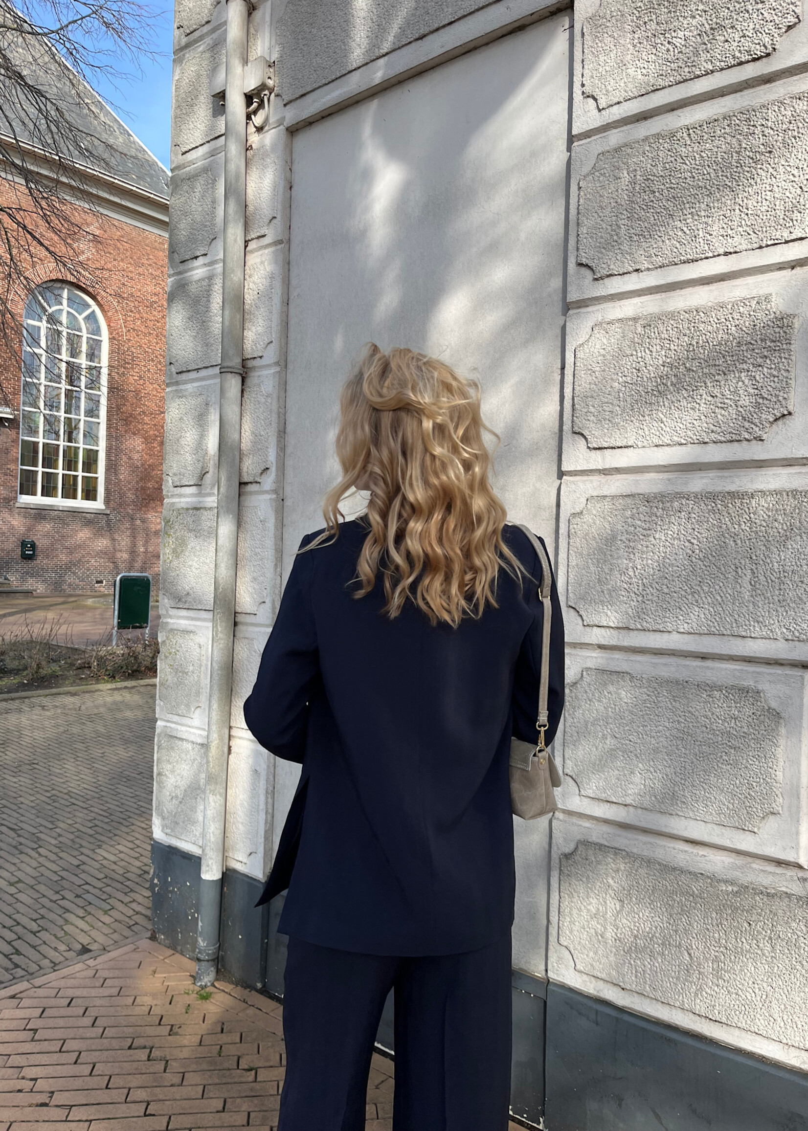 Flo Boutique Blazer Zaar Navy