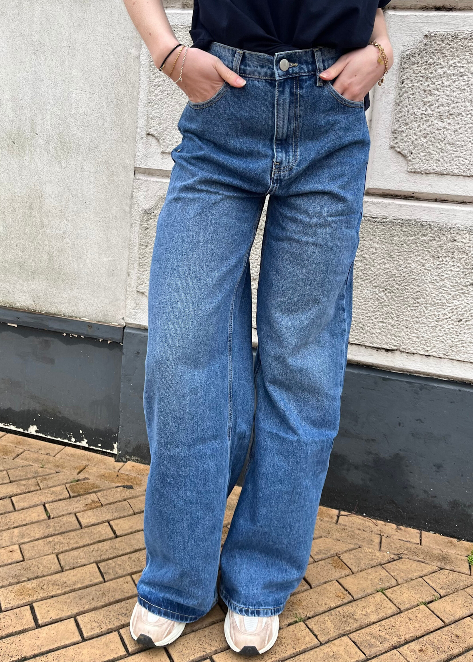 Flo Boutique Wide Leg Jeans Marijn Blue