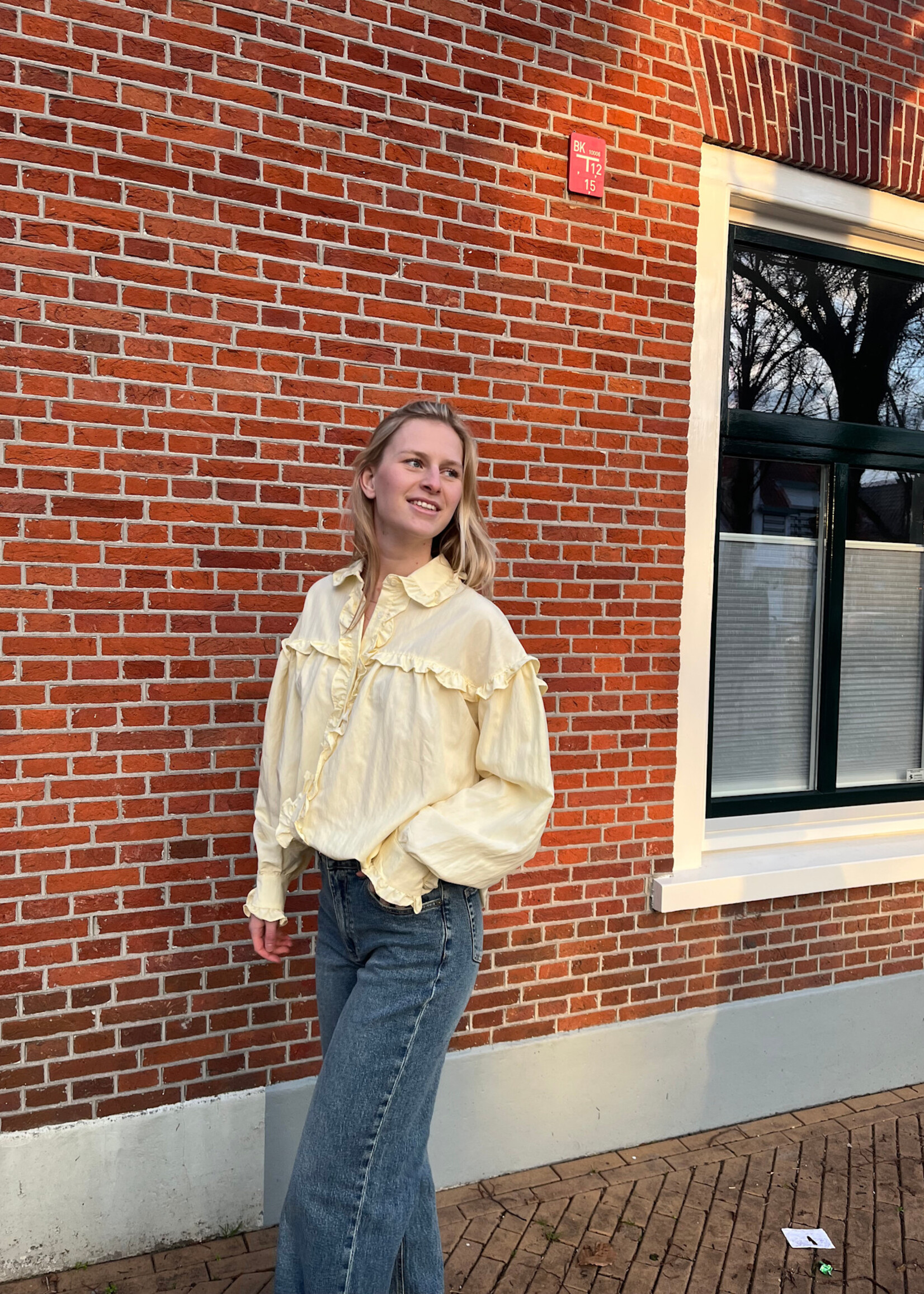 Flo Boutique Wide Leg Jeans Marijn Blue