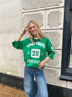Flo Boutique Baseball Tee Saint Green