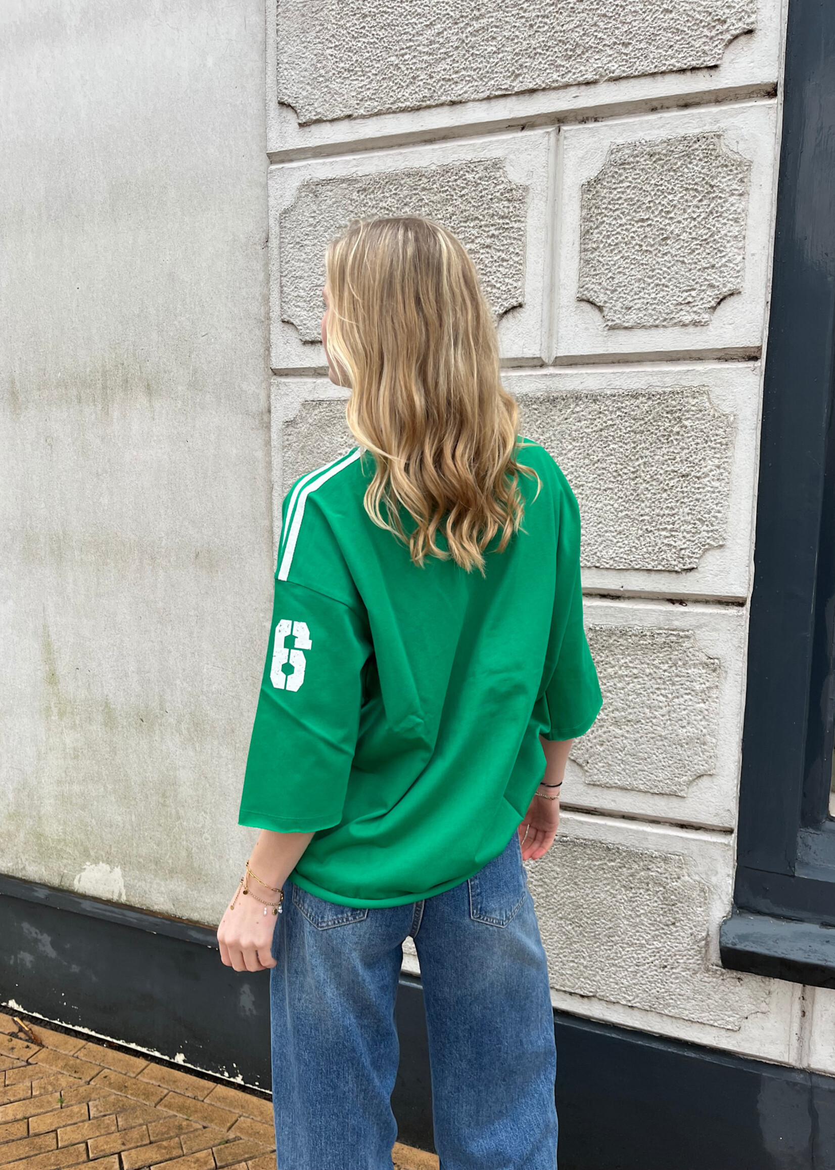 Flo Boutique Baseball Tee Saint Green