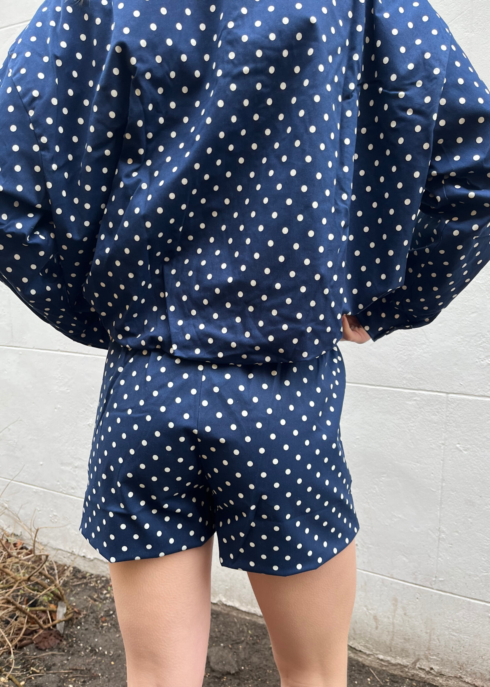 Flo Boutique Polka Dots Short Lolo Navy