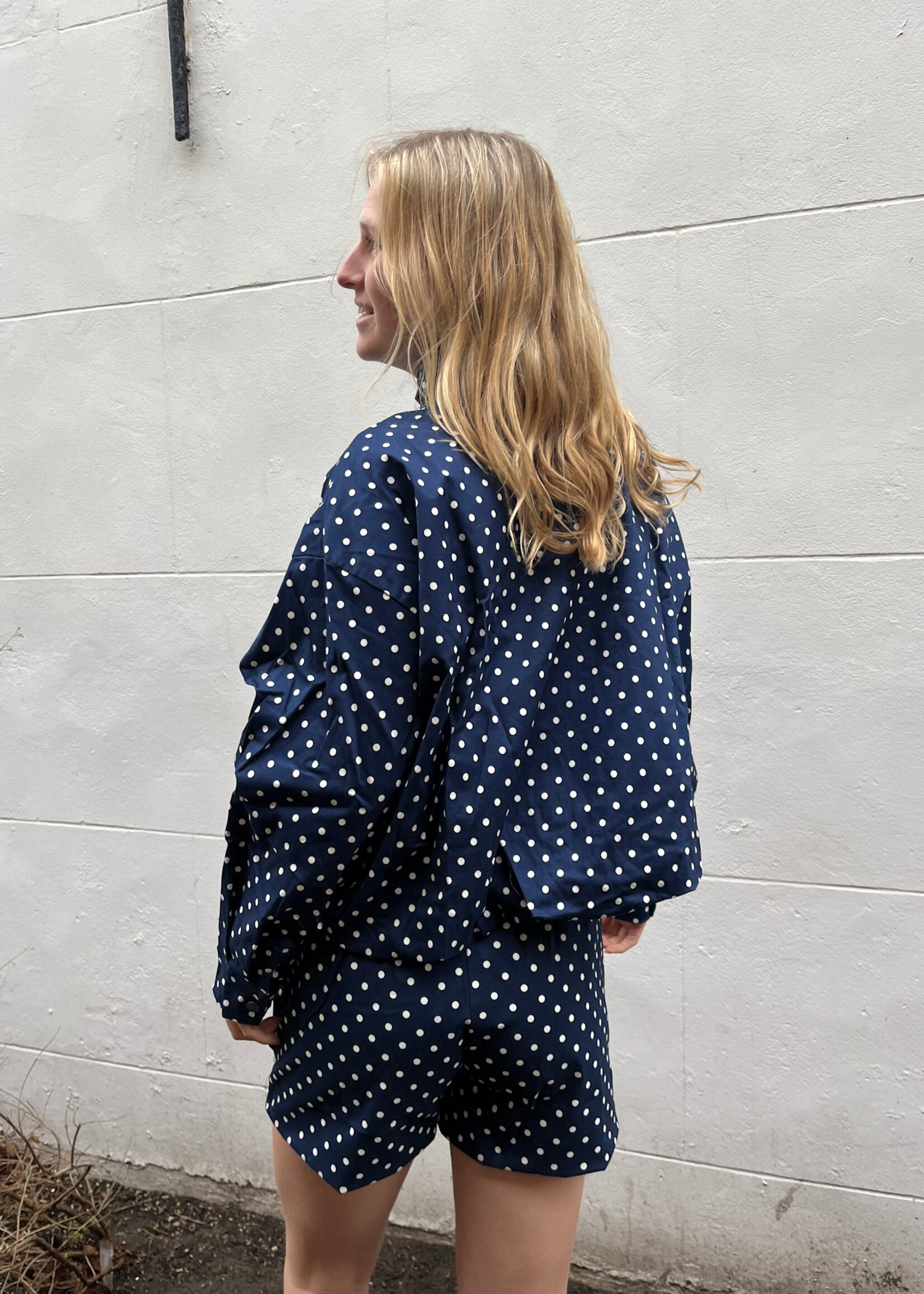 Flo Boutique Polka Dots Short Lolo Navy