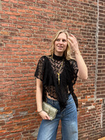 Flo Boutique Top Maan Black