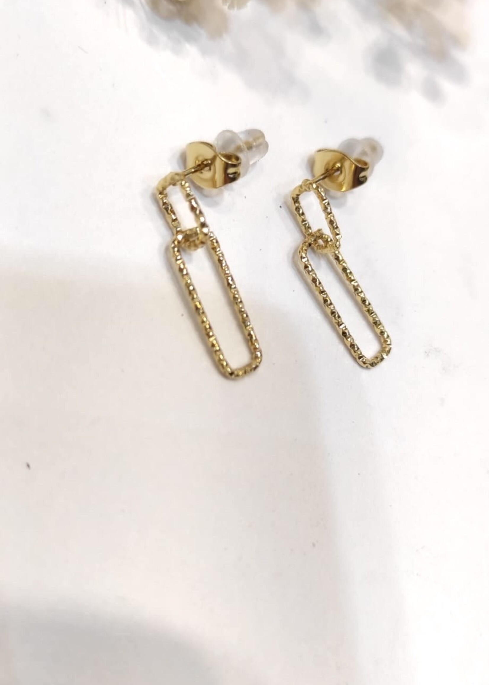 Flo Boutique Oorbellen Squares