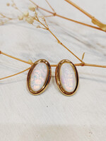 Flo Boutique Oorbellen Pearly Oval