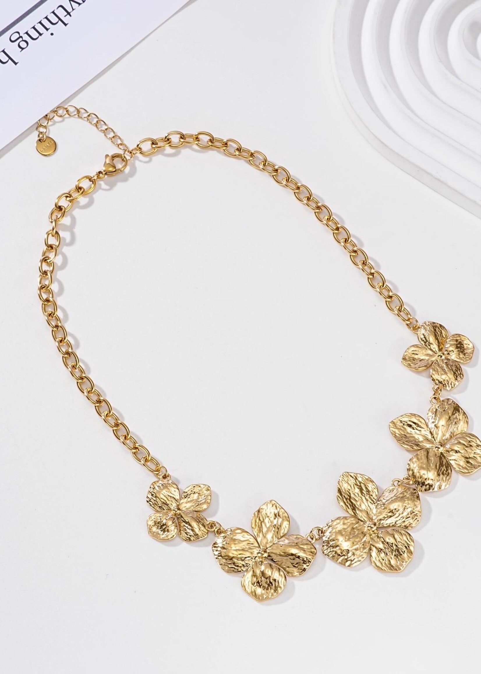 Flo Boutique Ketting Big Flowers