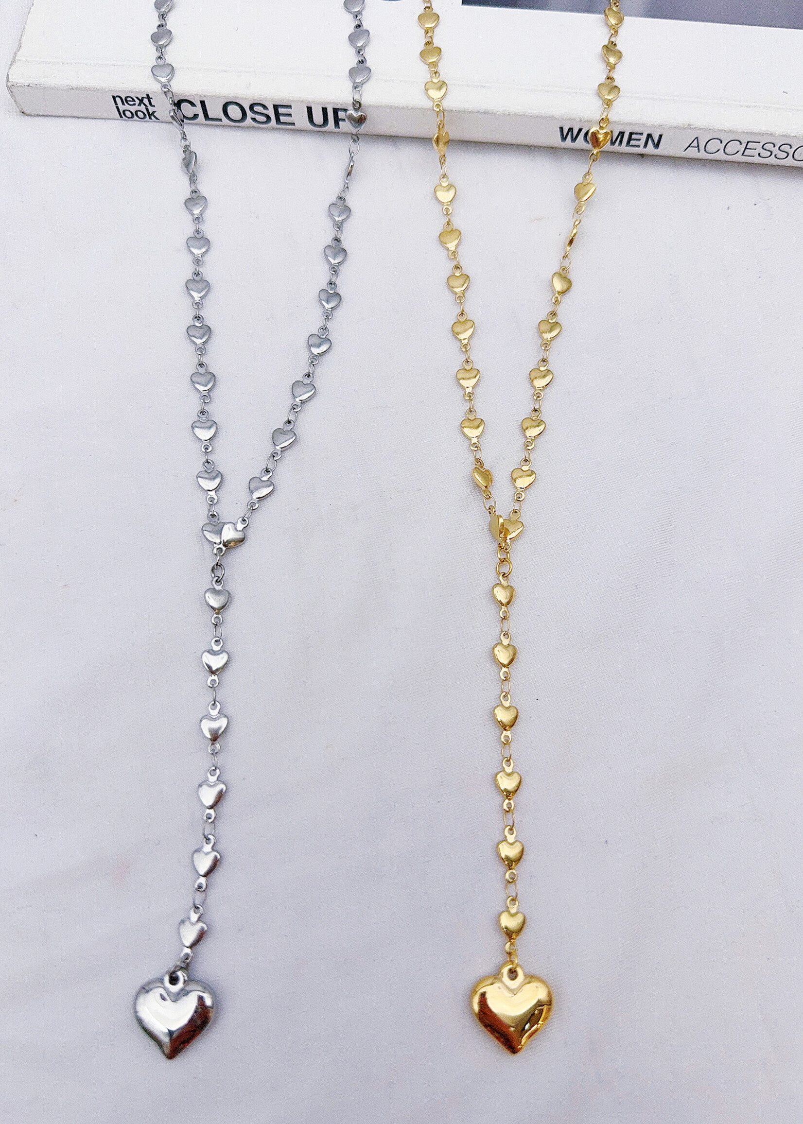 Flo Boutique Long Necklace Lots of Love