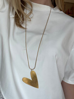 Flo Boutique Long Necklace Very Big Heart