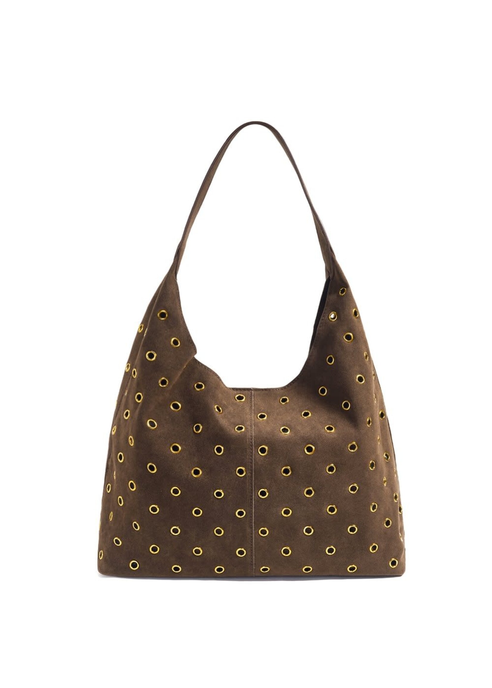 Flo Boutique Bag Madrid Studs Brown (PU)