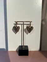 Flo Boutique Oorbellen Folded Heart