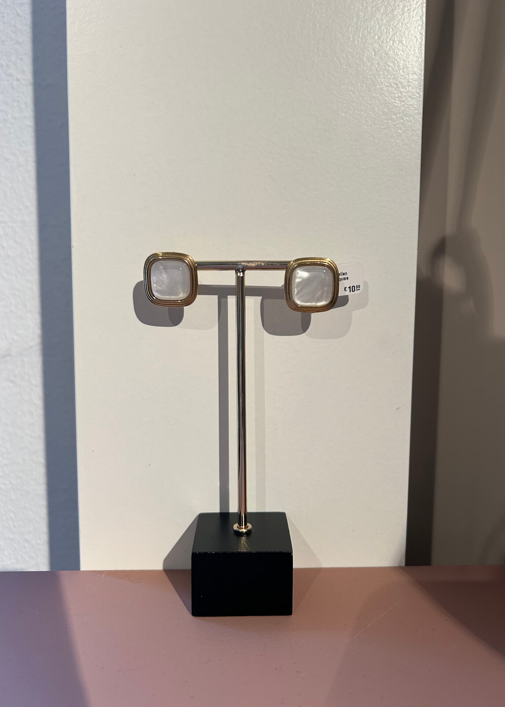 Flo Boutique Clipoorbellen Pearly Square